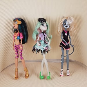 Original Monster high dolls dressed collectible Cleo de Nile,Rochelle Goyle,Meowlody ,select one doll
