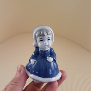 Vintage little baby girl figurine porcelain made in Germany