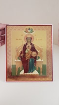 Russian Orthodox Icon - Blessed Virgin Mary and Child product logo