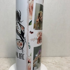 Personalized Tumbler Picture Custom Photo Tumbler Mom Personalized birthday gift for mom custom picture