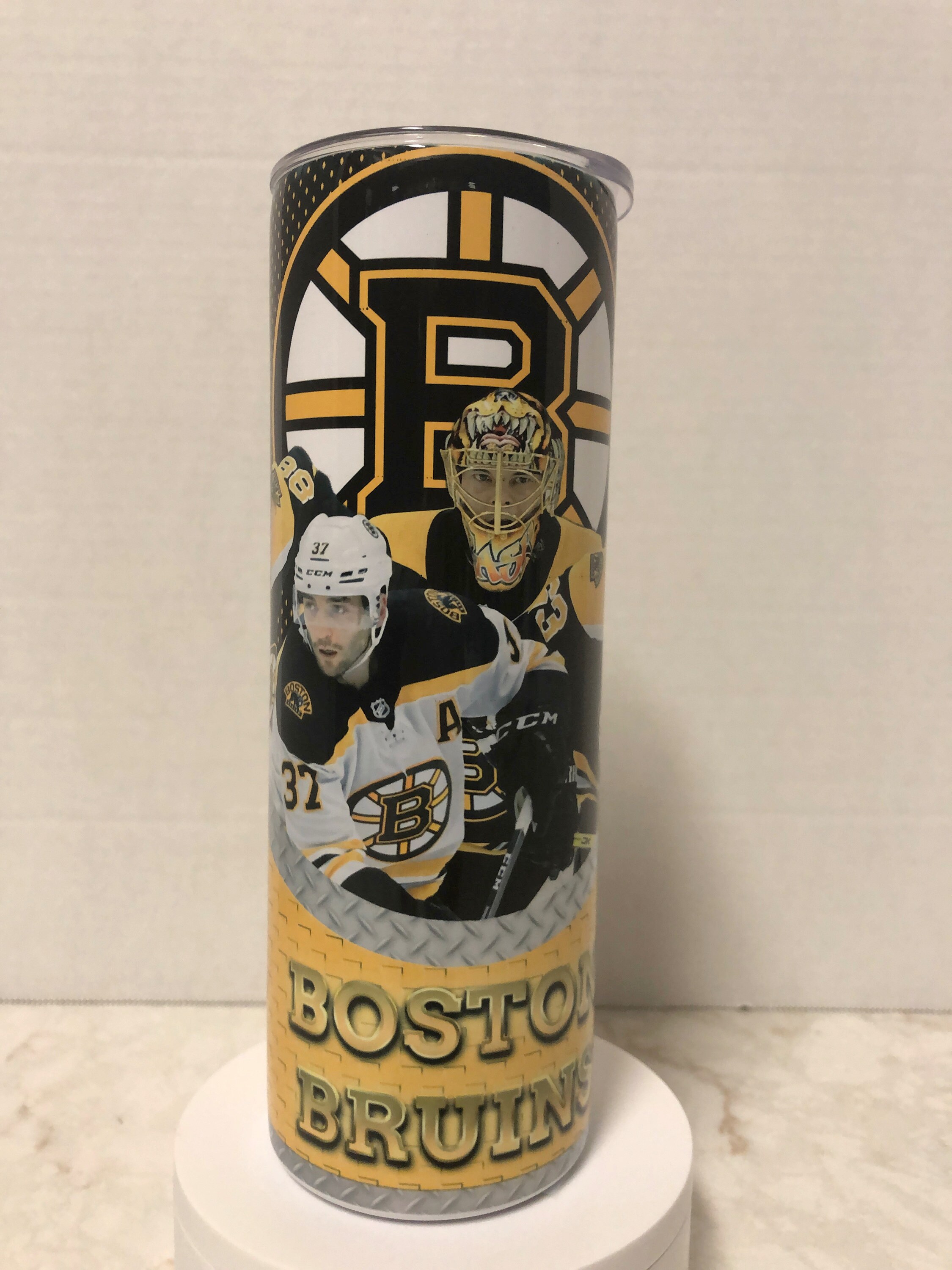 NHL Boston Bruins Deathly Hallows Logo Tumbler, Personalized Harry Potter  Gifts