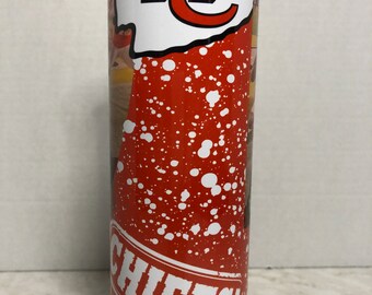 Personalized Chiefs Tumbler, 20oz Football Coach Gift