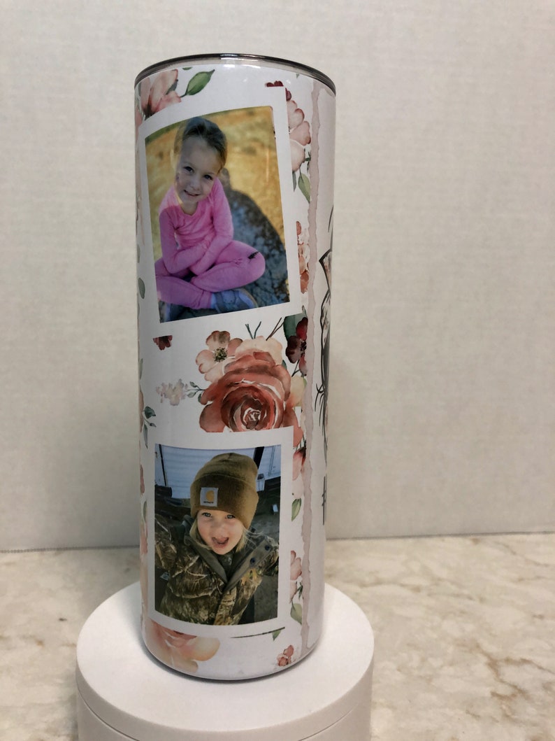 Personalized Tumbler Picture Custom Photo Tumbler Mom Personalized birthday gift for mom custom picture image 8