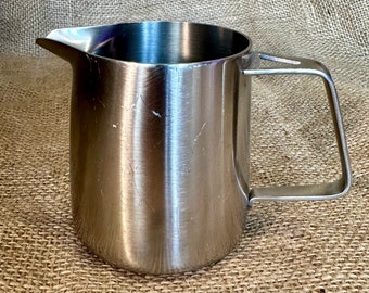 Vintage Robert Welch Old Hall Stainless Steel Creamer, Mid-Century Modern Oriana Range