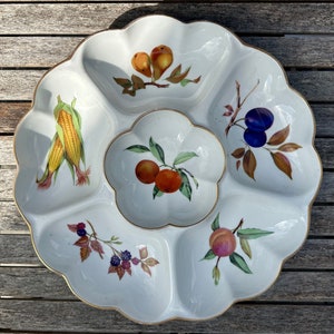 ROYAL WORCESTER EVESHAM Gold Fine Porcelain L Oven to Tableware L