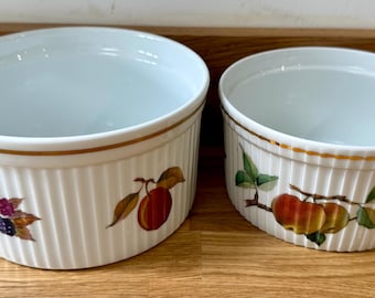 ROYAL WORCESTER EVESHAM Gold Fine Porcelain L Oven to Tableware L