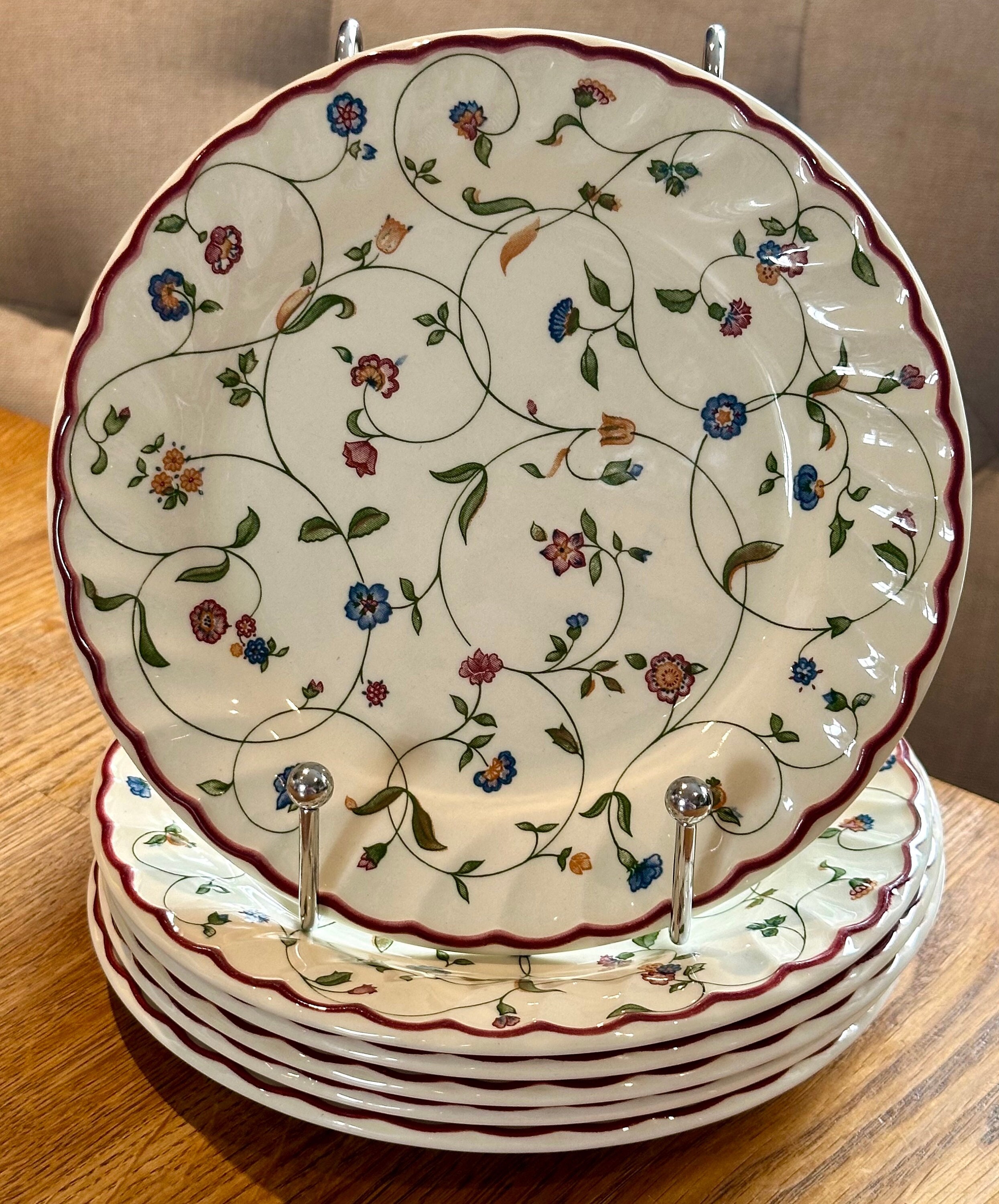 WOOD SETTON ENGLAND 装飾用ボール OAKWOOD STAFFORDSHIRE Soup/pudding Bowls, Side Plates, Salad