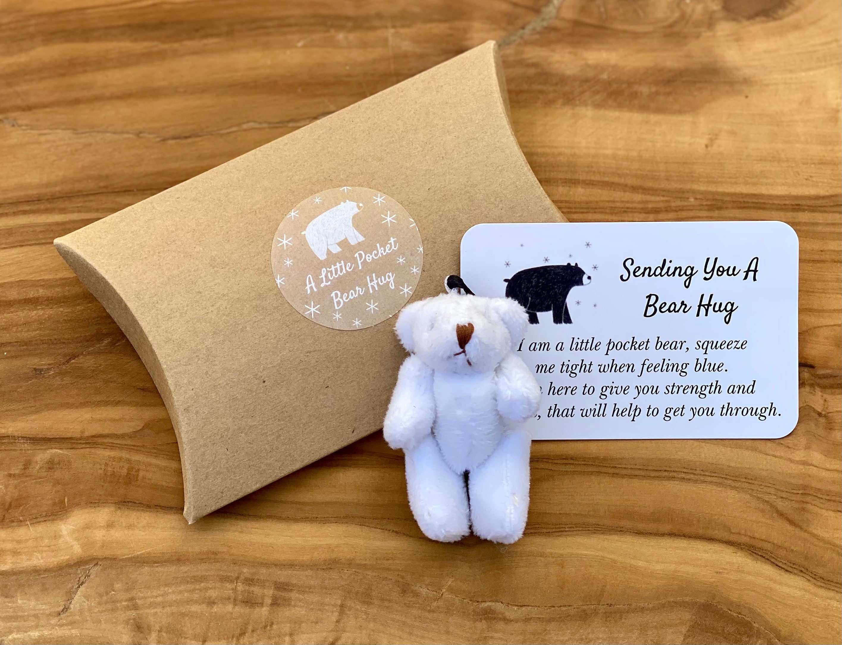 A Little Pocket Bear Hug ready to give bear hugs to whoever Etsy