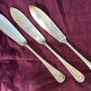 Vintage Fish Eaters and Forks Silver Plated
