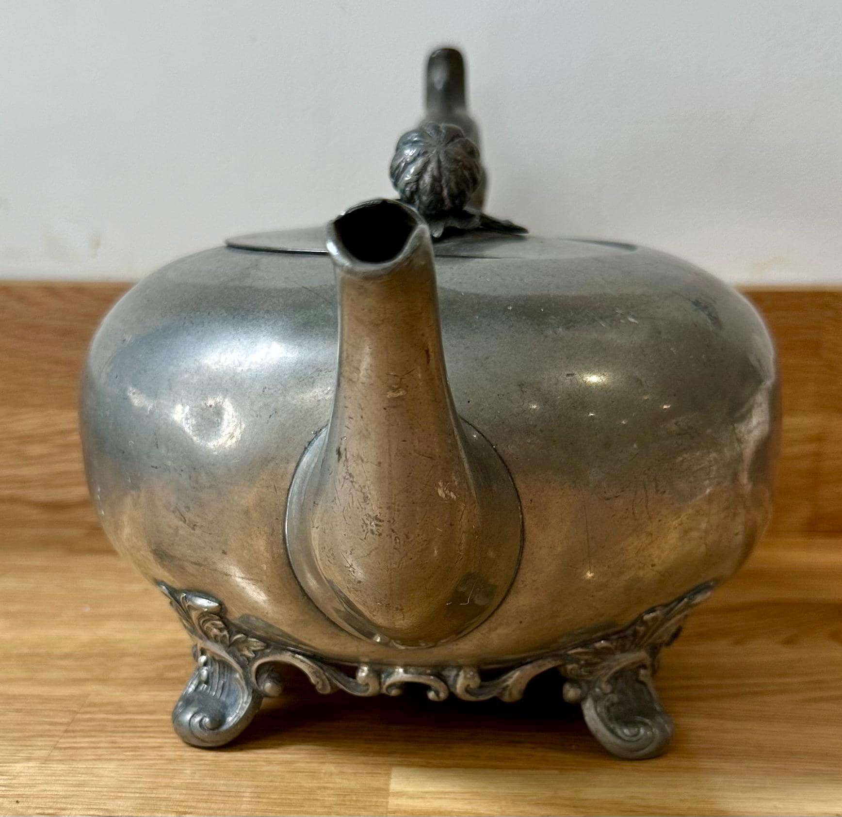 JAMES DIXON SONS Sheffield Tea Pot L Pewter L Coffeepot Teapot L