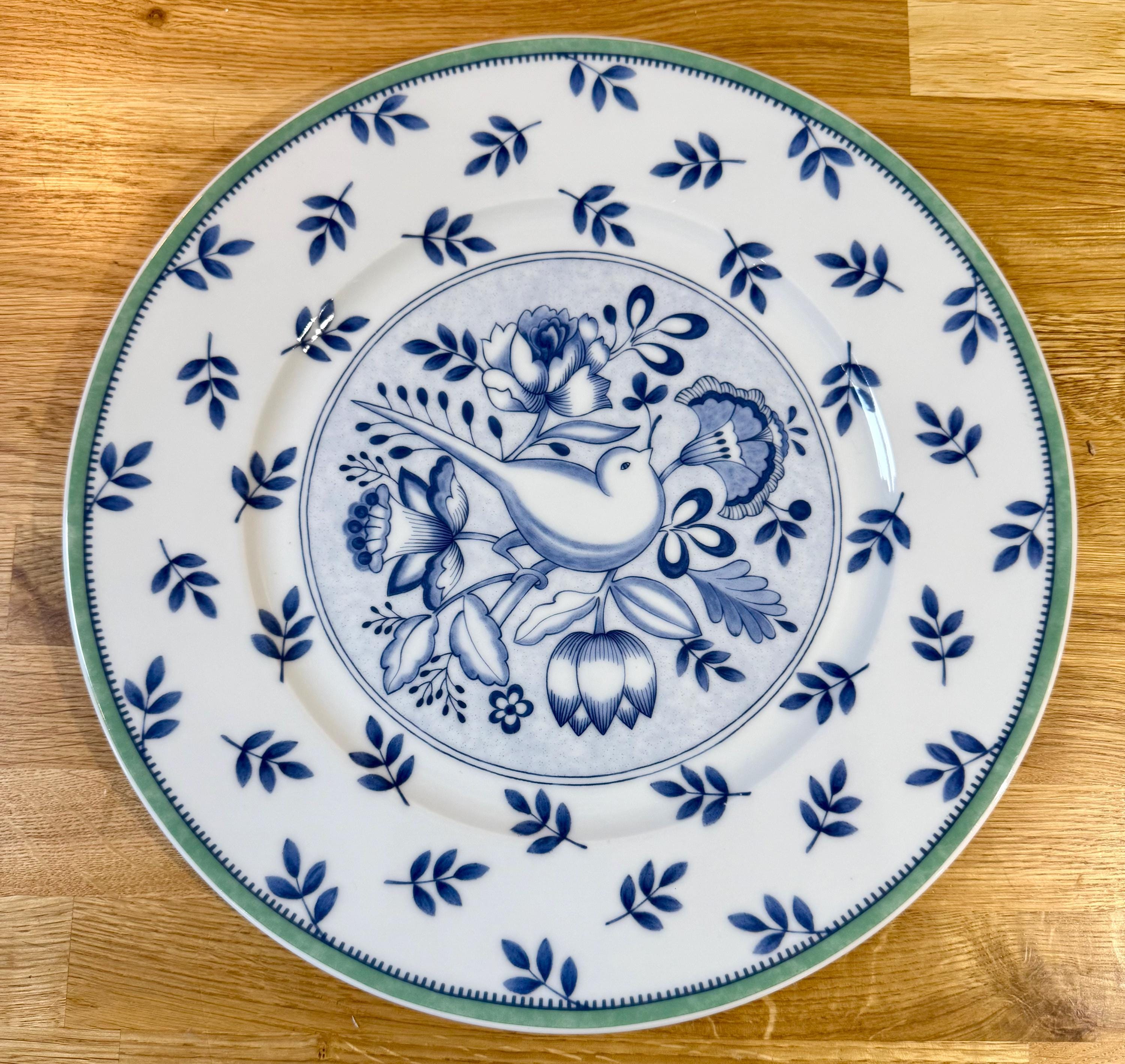 Villeroy & Boch Cordoba Plate | Blue Bird Porcelain Charger