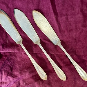 Vintage Fish Eaters and Forks Matching Silver Plated Set