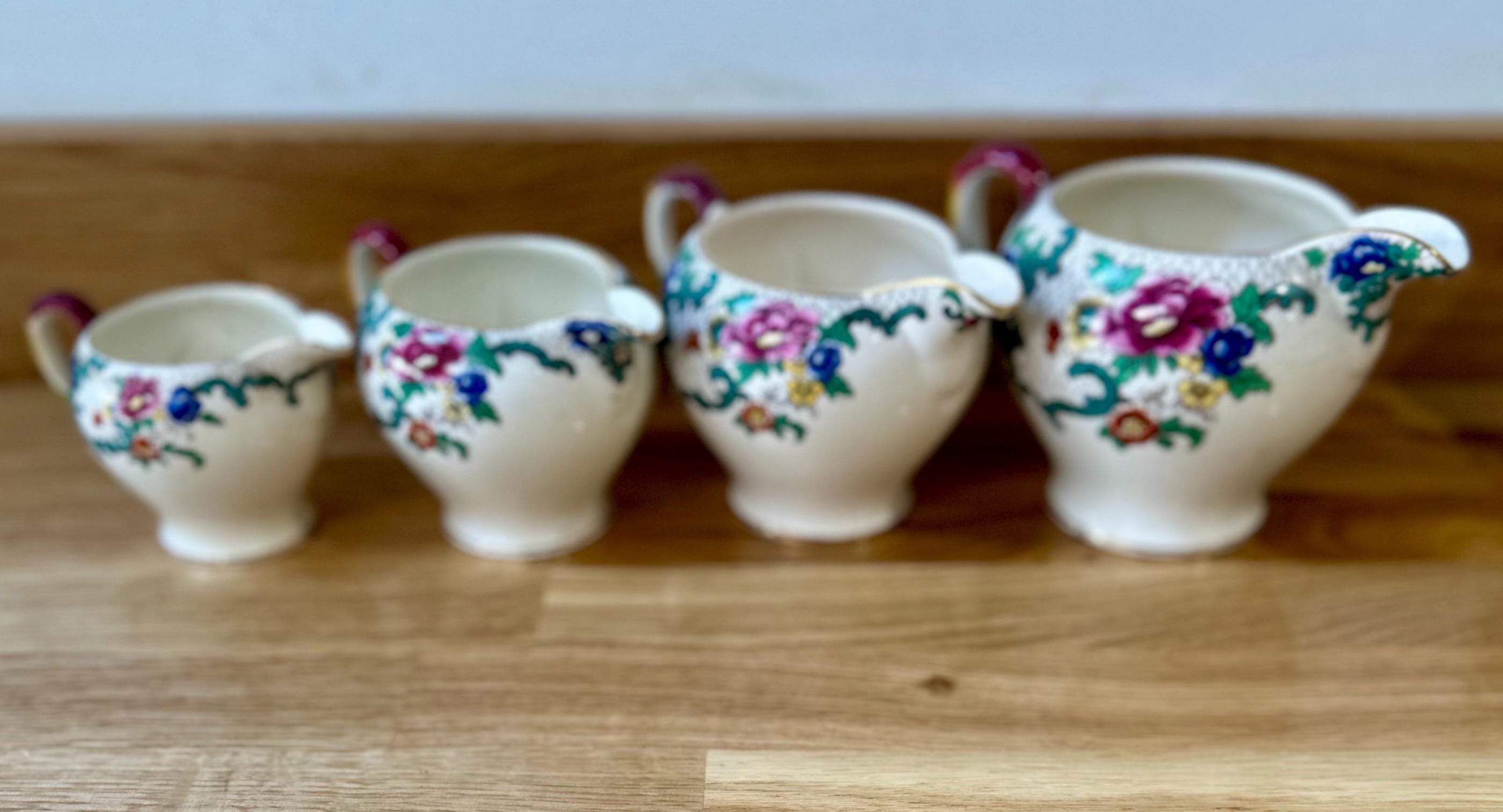 2789 ロイヤルコールドン  Cauldon 花鳥　茶壺 2789 ロイヤルコールドン Royal Cauldon 花鳥 茶壺 美術品