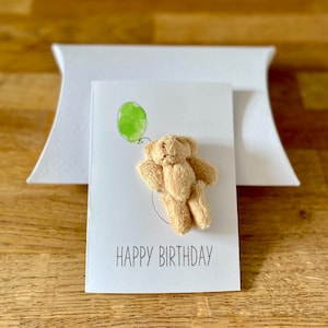 CARTE OURSON Carte de voeux personnalisée. Joyeux anniversaire, Baby shower, Baptême, Baptême, Félicitations, Merci, Naissance, Bravo