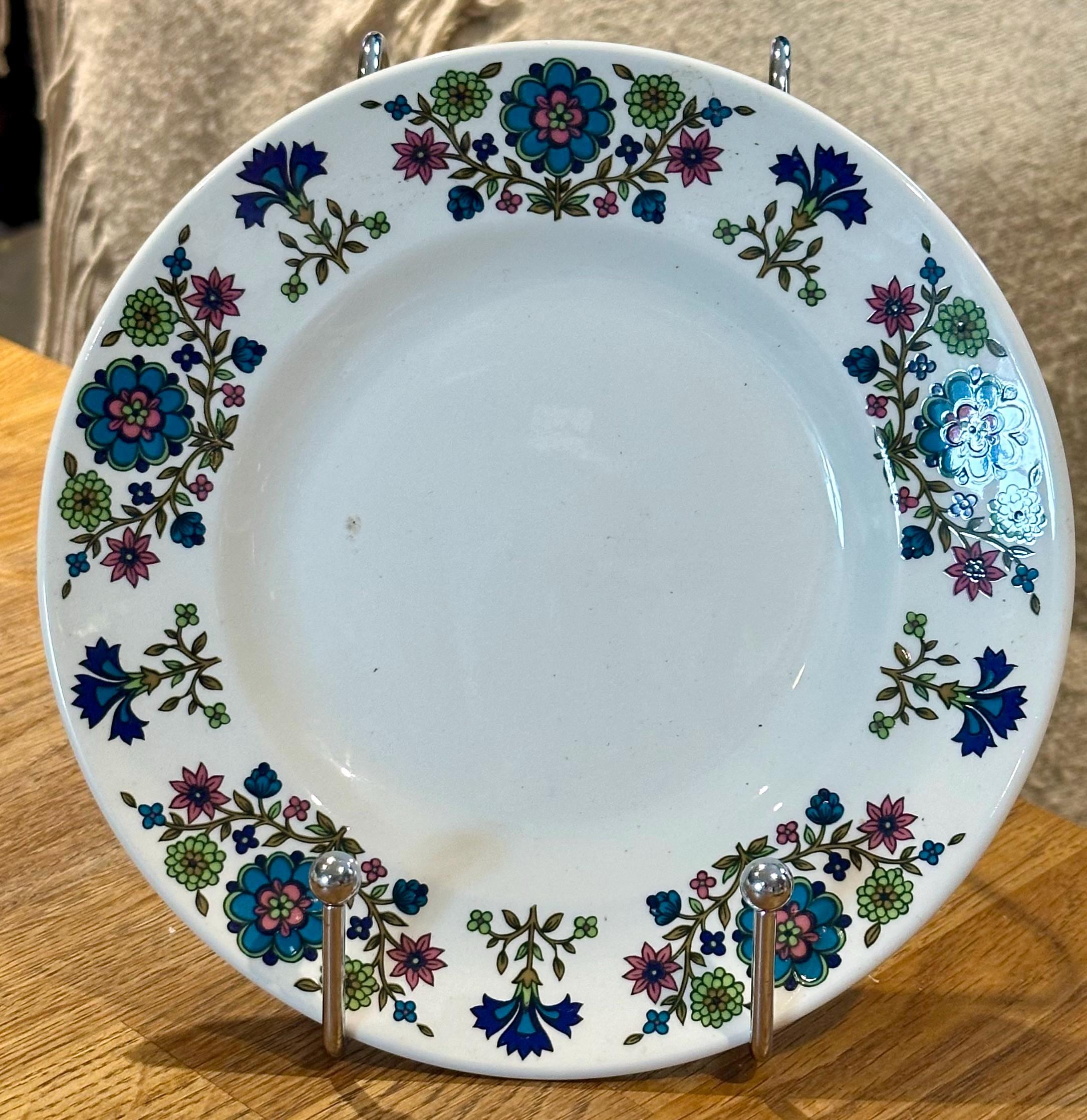 MIDWINTER Vintage Fine Tableware, Tea / Coffee Cups, Saucer Trios