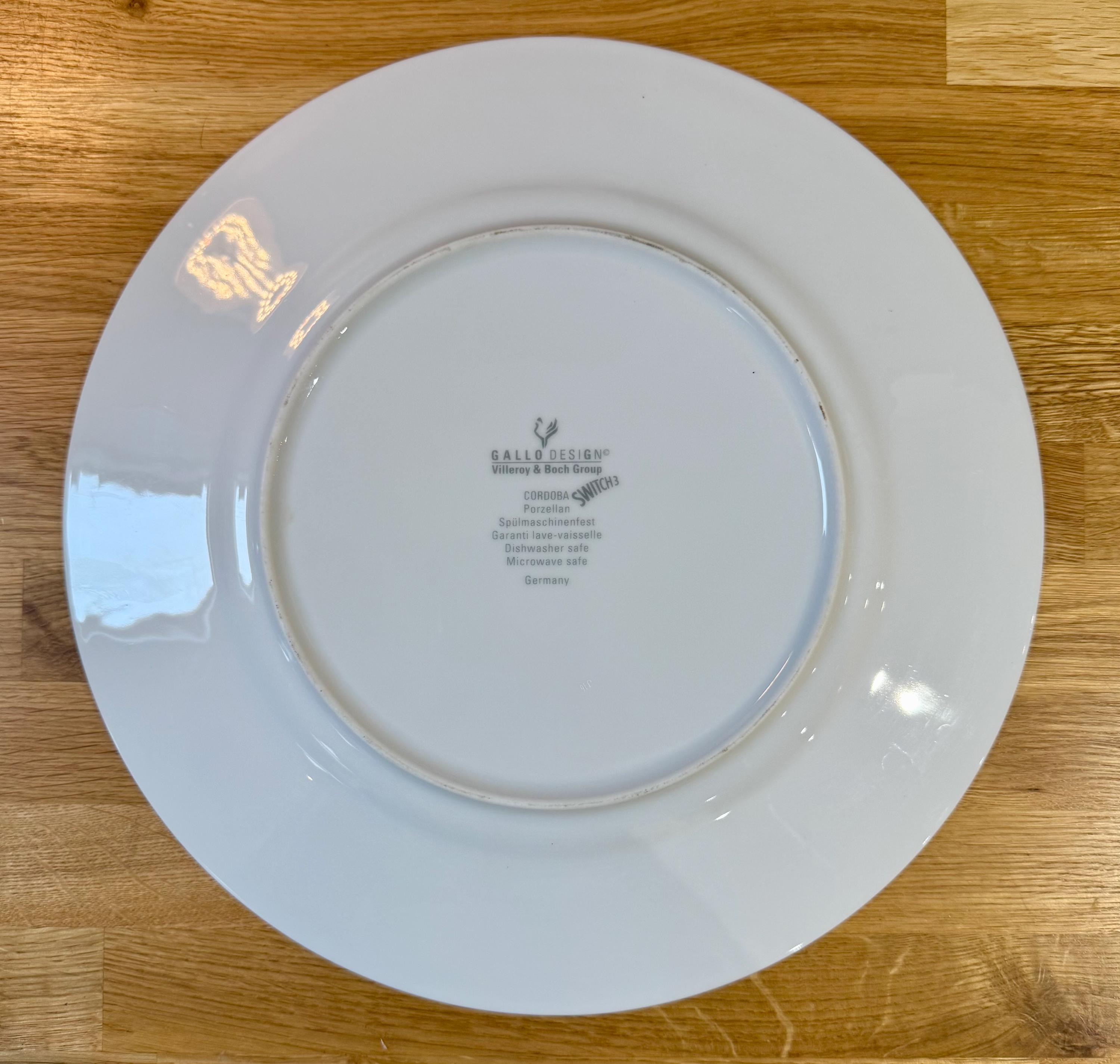 Villeroy & Boch Cordoba Plate | Blue Bird Porcelain Charger