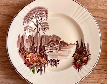 MYOTT HOMELAND Side Plates l Hand-Decorated l Made in England l 16cm diameter