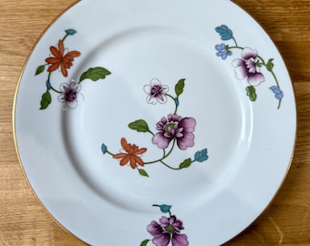 Royal Worcester Astley dinerbord | Vintage fijn porselein met bloemenmotief, gemaakt in Engeland