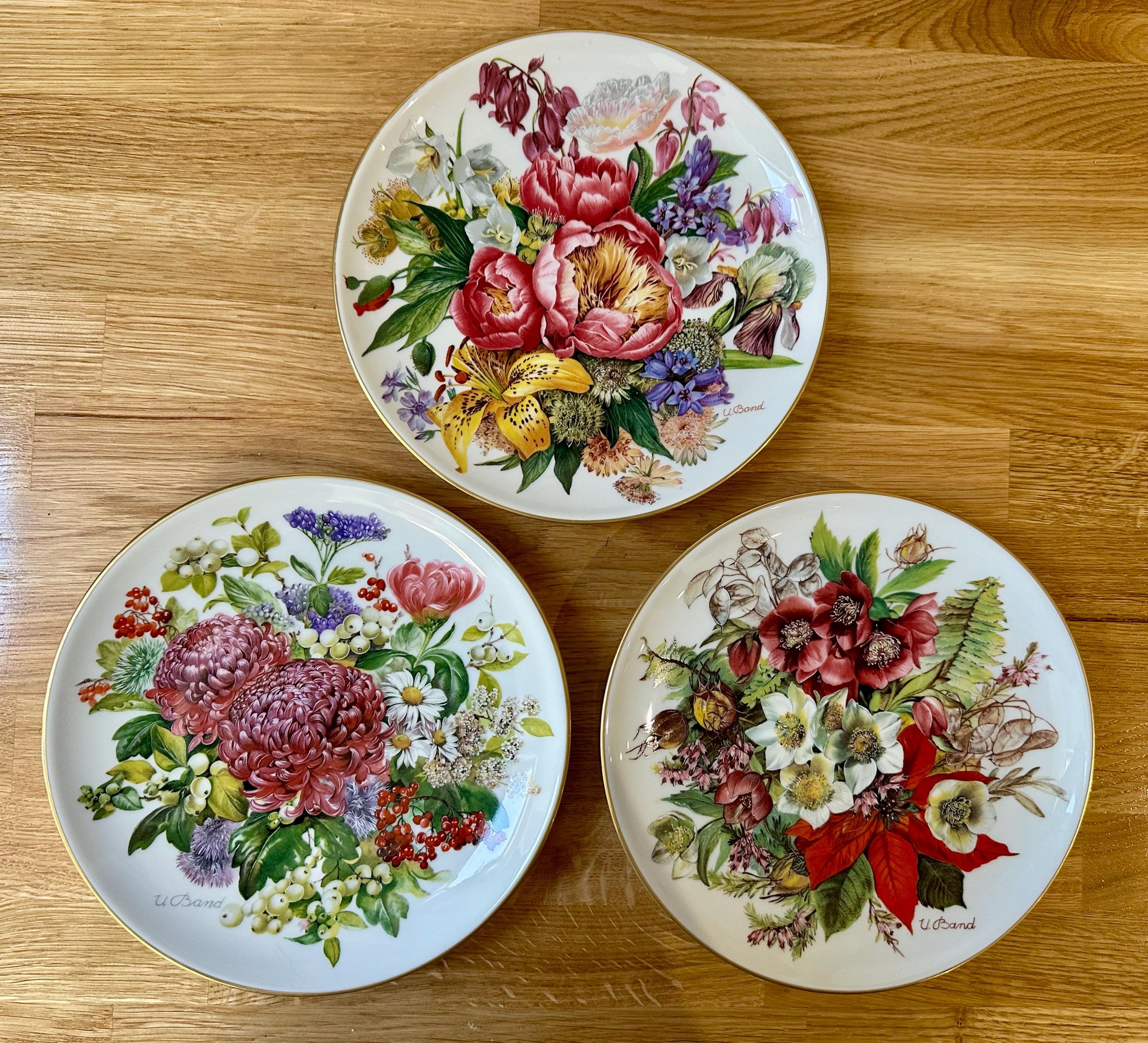Lovely Hutschenreuther Collectors Plates by Ursula Band - Grand