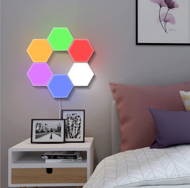 Led Lights with App Control Modular Assembly Helios Etsy