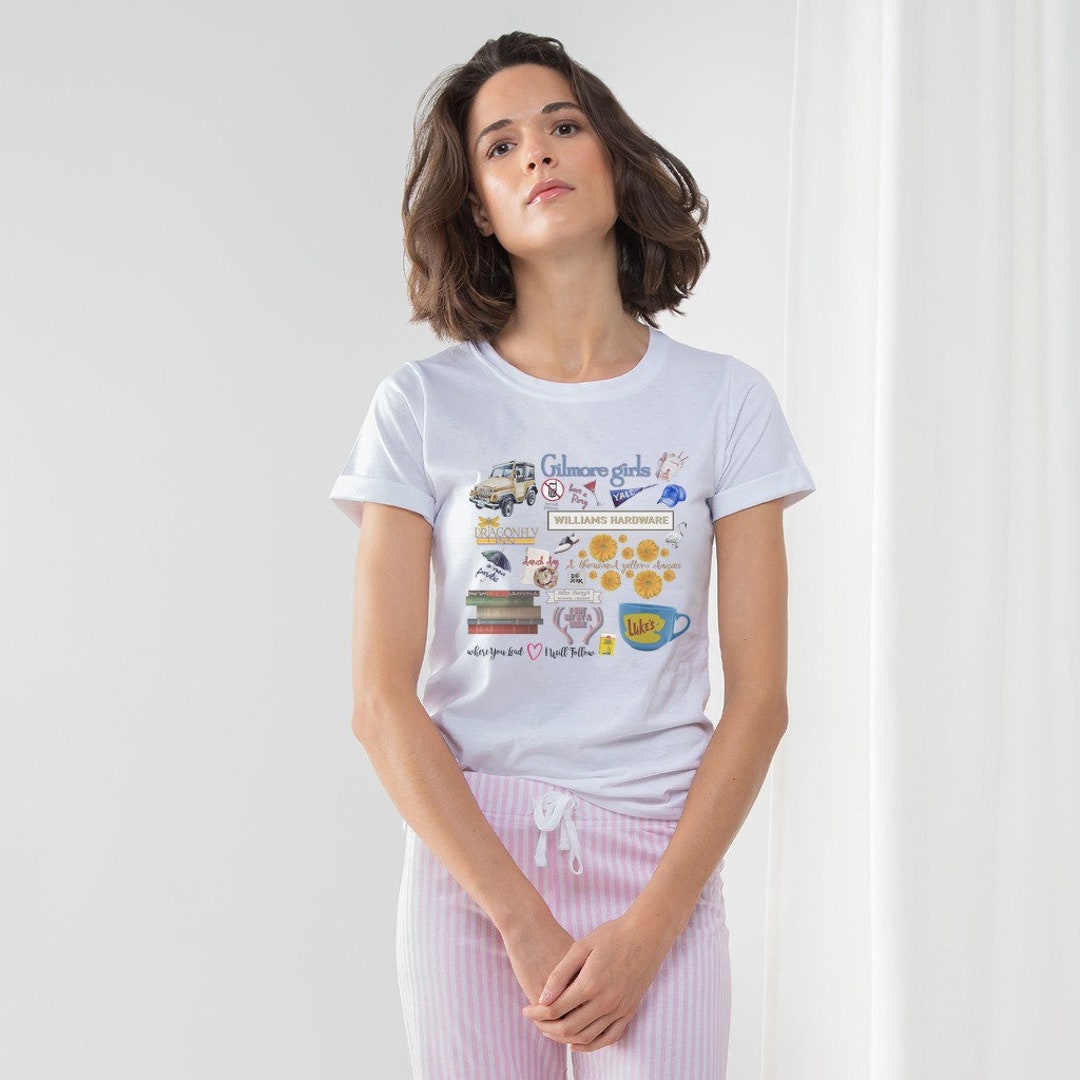 Gilmore Girls Super Comfy Pyjama Set Gilmore Girls Pjs Pinkpuffclothing Etsy Canada