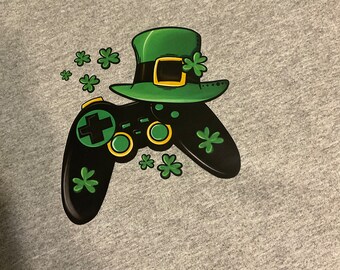 Youth St Pattys Day Gamer