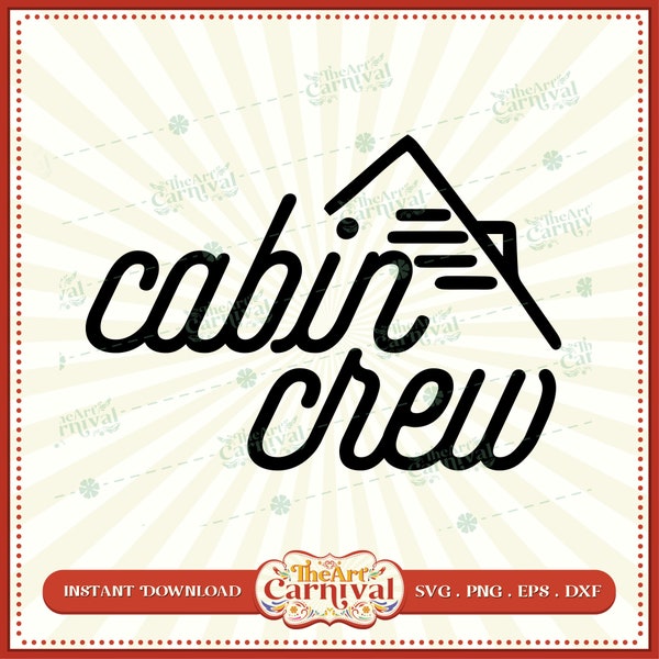 Cabin Crew Svg, Holiday Cabin Svg, Log Cabin Svg, Wood Cabin Svg, Lodge Scene Svg, Cabin Svg, Winter 2023 Svg, Digital Files, Eps