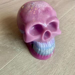 Violet Resin skull