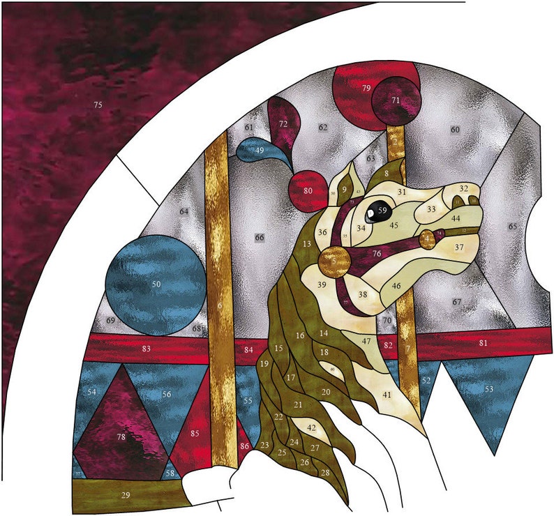 Carousel Horse Pattern - Etsy