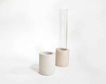 Set of 2 Propagation Station, Bud Vase, Air Plant Holder, Mini Planter