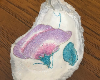 Poppy oyster dish
