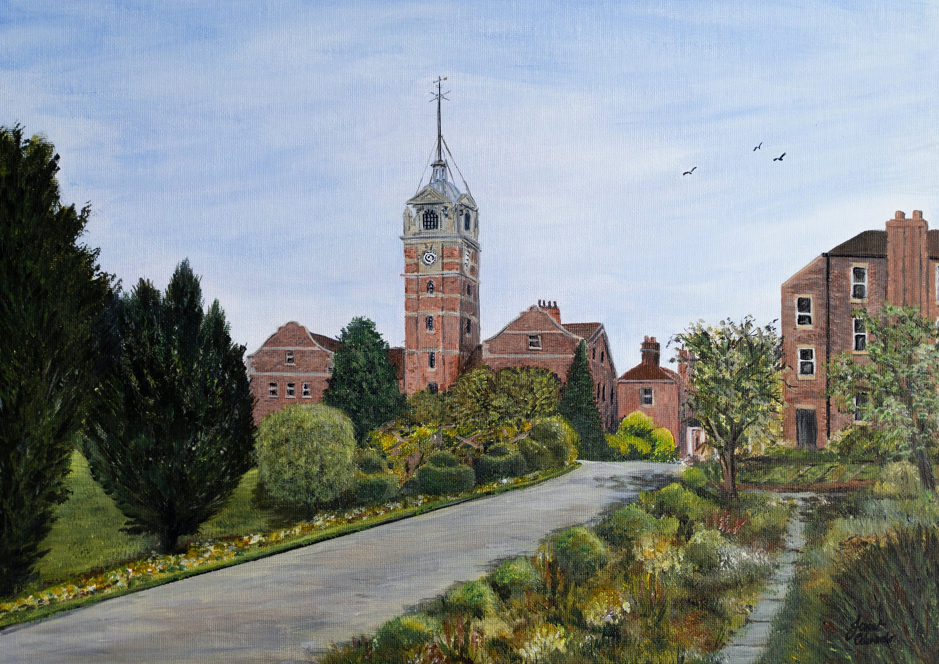 Wordsley Hospital Clock Tower PRINTS Etsy
