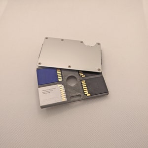 SDCard - Soporte para tarjetas SD para billeteras Ridge y billeteras minimalistas