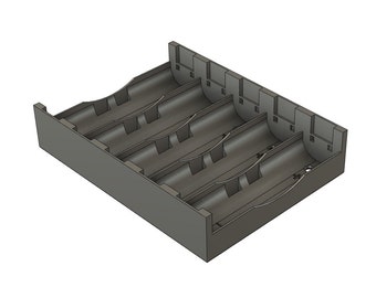 Custom 18650 battery case holder