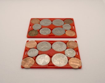 ChangeCard - Perfect Change - Dual pack - perfect change coin holder for Ridge Wallet and Minimalist Wallets