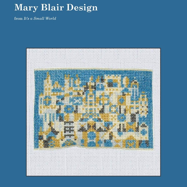 Cross-stitch Pattern: Mary Blair Design