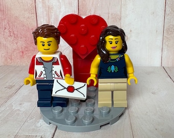 Make your own figure - Personalized Valentine’s Day couple gift made out of LEGO | Anniversary Gift | Birthday gift for him or her