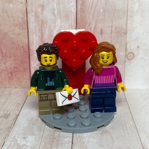 Make your own figure - Personalized Valentine’s Day couple gift made out of LEGO | Anniversary Gift | Birthday gift for him or her