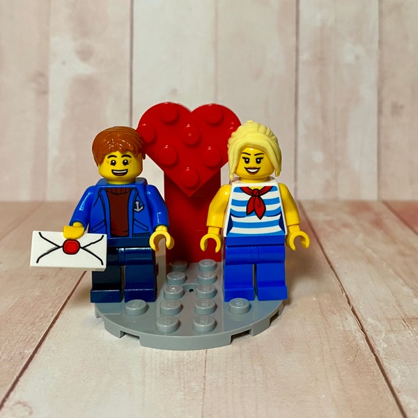 Make your own figure - Personalized Valentine’s Day couple gift made out of LEGO | Anniversary Gift | Birthday gift for him or her