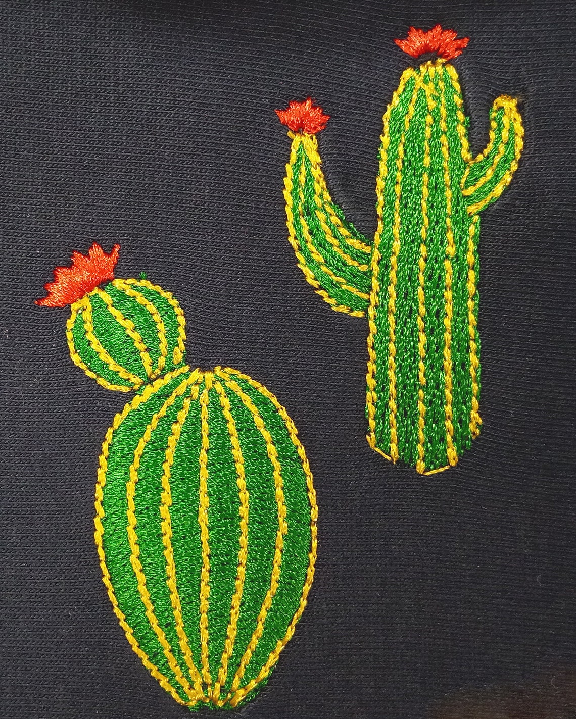 Cactus embroidery design cactus machine embroidery  etsy Cactus embroidery design cactus machine embroidery  etsy
