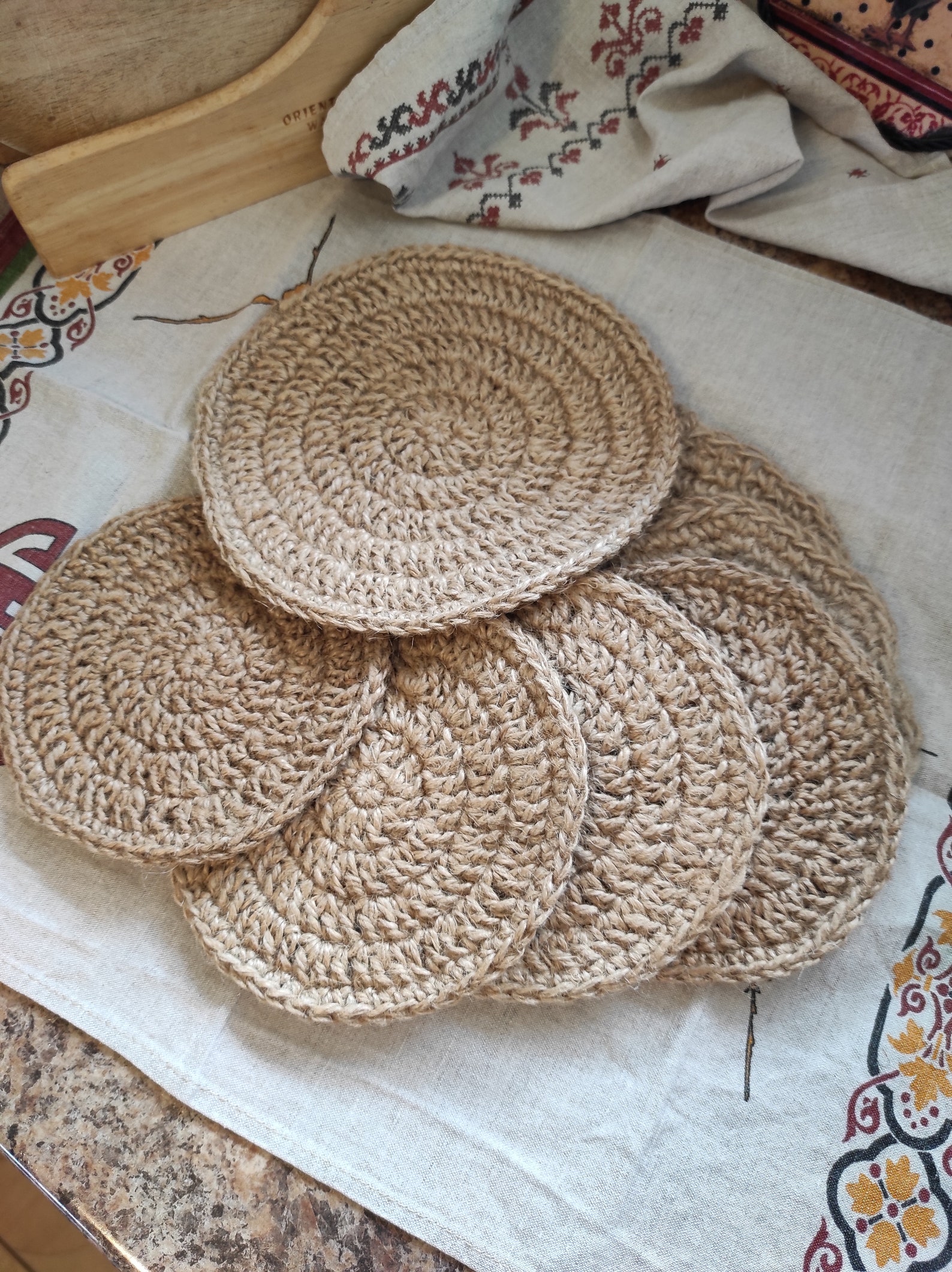 Jute placemats set of 6 61 items placemat natural set of Etsy