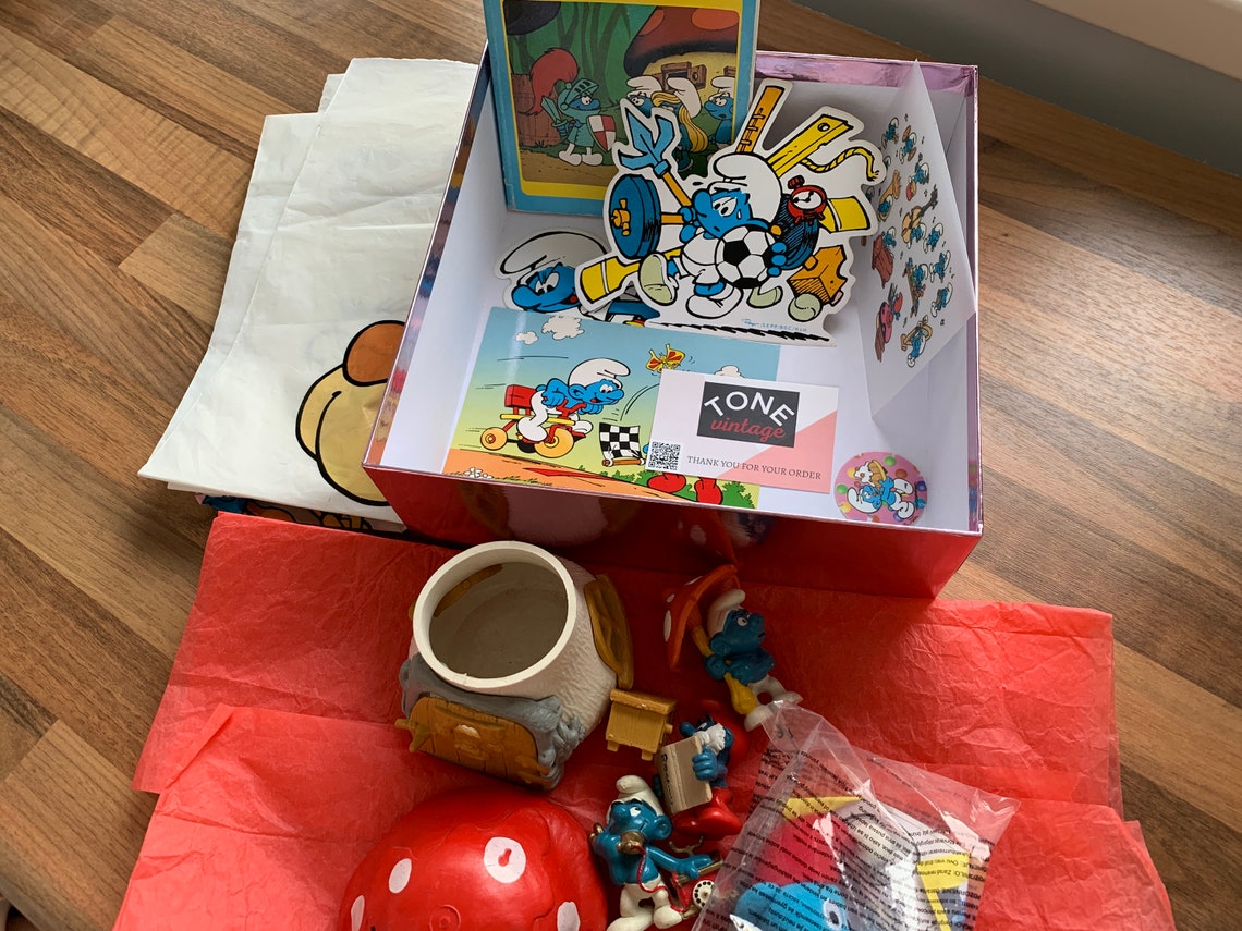 smurfs village toy chest smurfs village toy chest