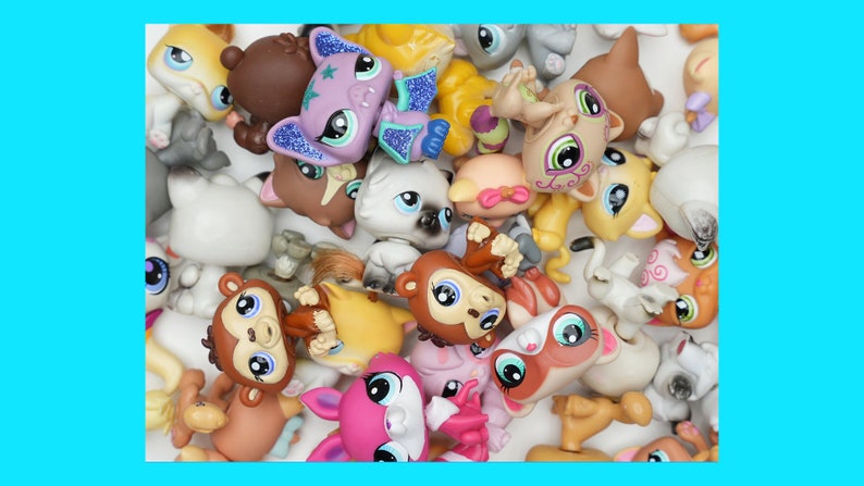 Authentiek Littlest Pet Shop Hasbro 45 verschillende Pet Shops kies je favoriete afbeelding 1