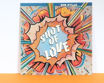 Bob Dylan Shot Of Love 1981 LP Vinyl