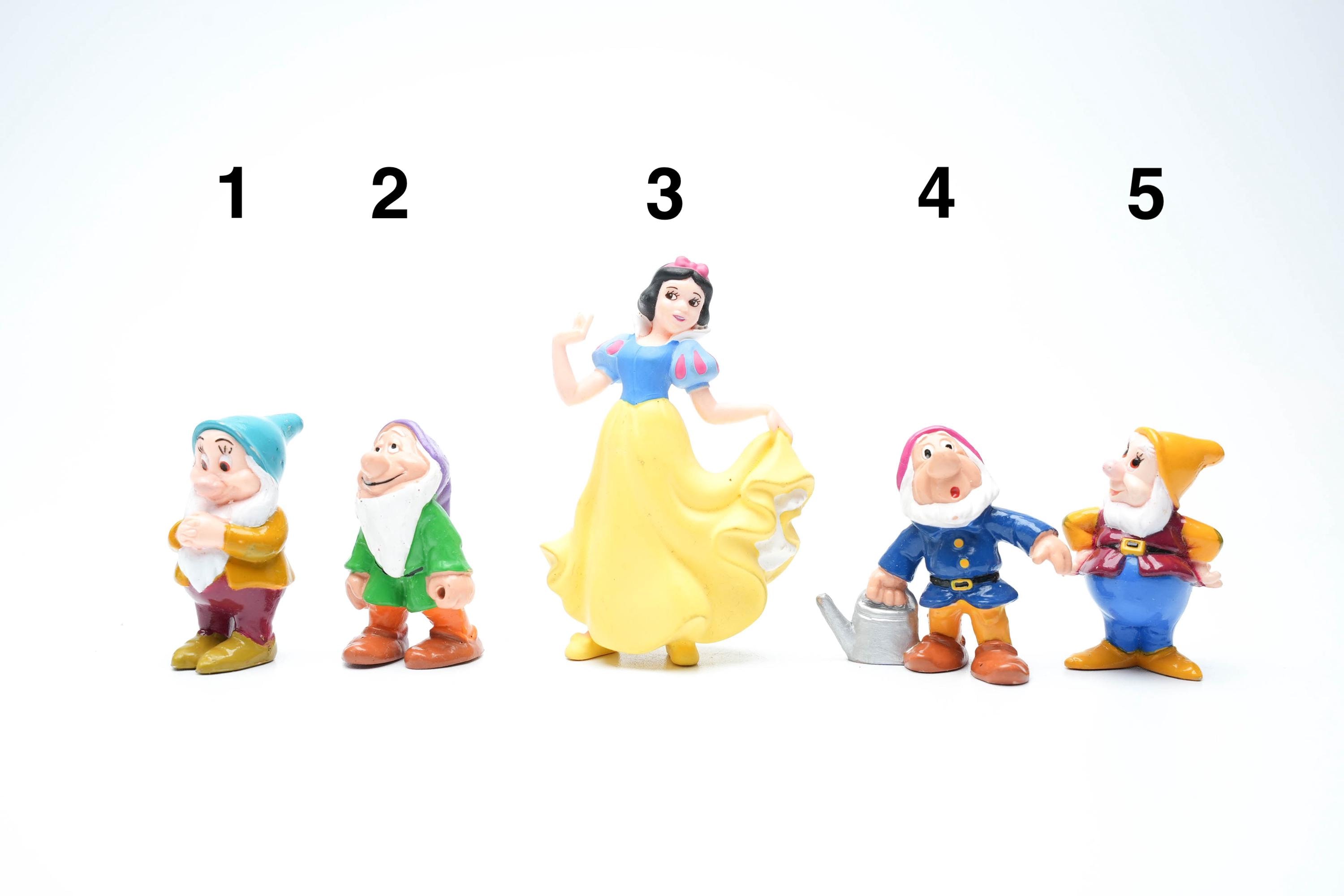 Vintage Disney Snow White & the 7 Dwarfs PVC Figures – Sold