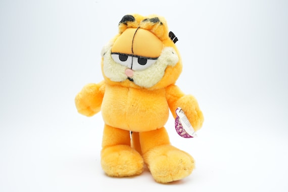 Vintage Garfield Plush - Standing With Big Eyes - Etsy