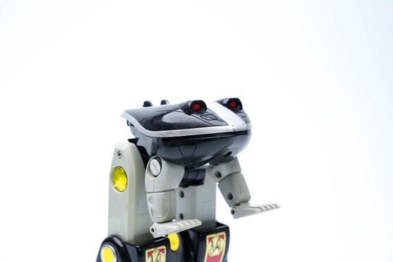 Vintage Mighty Morphin Power Rangers Deluxe Ninja Megazord – Black