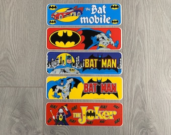 Batman stickers - Vintage -  NZ