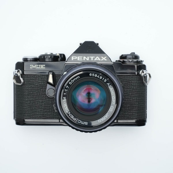 Pentax ME + 50mm f1.7 lens - vintage 35mm SLR camera