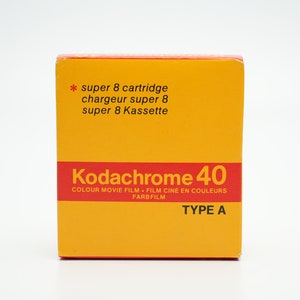 Expired Kodachrome 40 TYPE A Super 8 Color Movie Film 